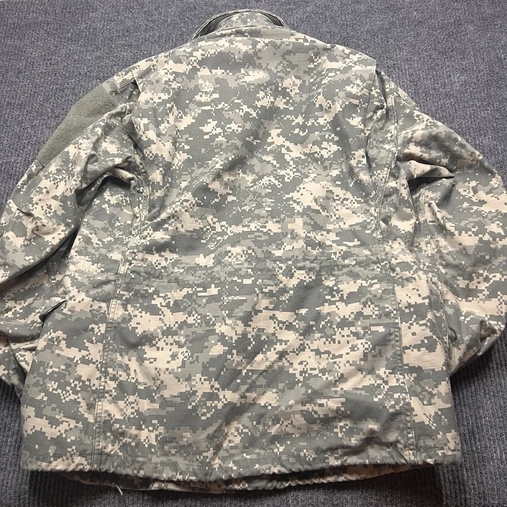USGI M-65 Field Jacket Medium Long Digital‎ Camo Cold Weather Army Coat M65 Mens